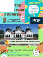 Materi Teori Masuknya Islam Ke Indonesia