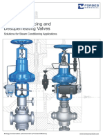 Pressure Reducing and Desuperheating Valves - Brochure