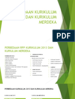 Perbedaan Kurikulum 2013 Dan Kurikulum Merdeka