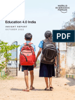 WEF Education 4.0 India Report 2022