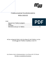 Konsti Praktikumsskript Zusammengestellt WiSe2022-23