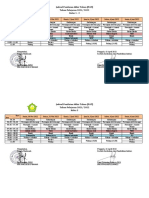 Jadwal Penilaian Akhir Tahun