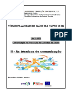 MANUAL UFCD 6559 - COMUNICAÇÃO Na Prestação de Cuidados de Saúde