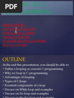 Looping in C - Programming