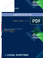 1 - Pendahuluan Legal Kontrak & HKI PDF