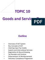 Topic 10 - GST