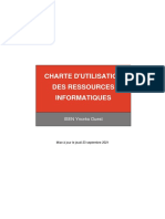 Charte Informatique PDF