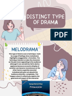 Distinct Type of Drama