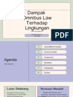 Dampak Omnibus Law Terhadap Lingkungan Pabrik Gula Madukismo - Bima Dwi Saputra - E0021098