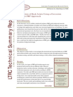 LTRC Technical Summary 443 Elimination of Deck Joints Using A Corrosion Resistant FRP Approach