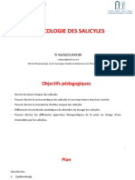 1. Toxicologie Des Salicyles Fmpr Pr Eljaoudi