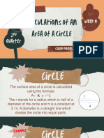 TLE8.W4.1 Area of A Circle