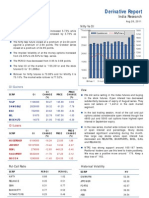 Derivatives Report 26th August 2011