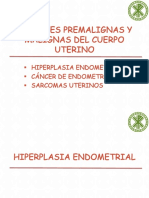 Hiperplasia y Cáncer de Endometrio