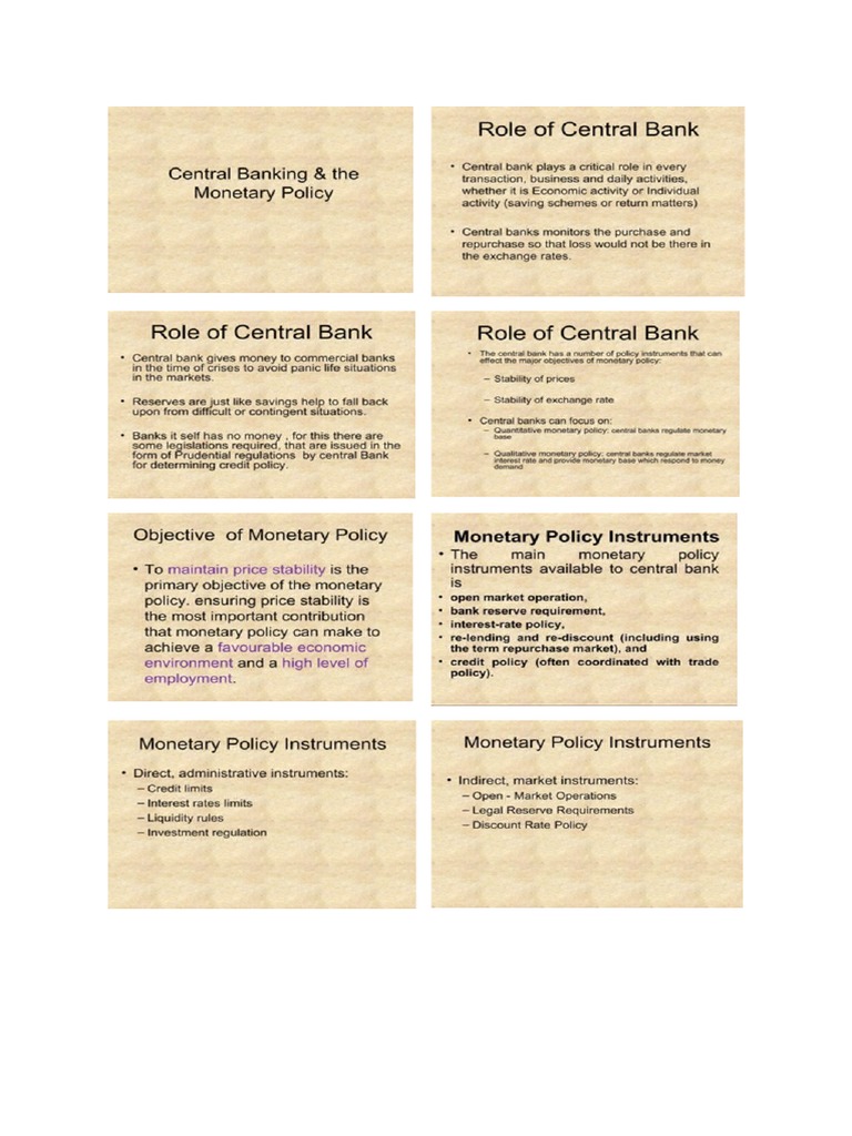 Central Banking and Policy PDF