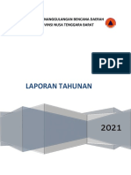 Laporan Tahunan BPBD 2021