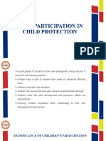 Child Participation in Protection