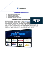 Lottery System Software PDF