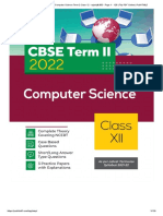 Arihant CBSE Computer Science Term 2 Class 12 - Rajeshjik350 - Page 1 - 129 - Flip PDF Online - PubHTML5