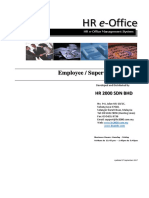 HR e-Office Employee Manual