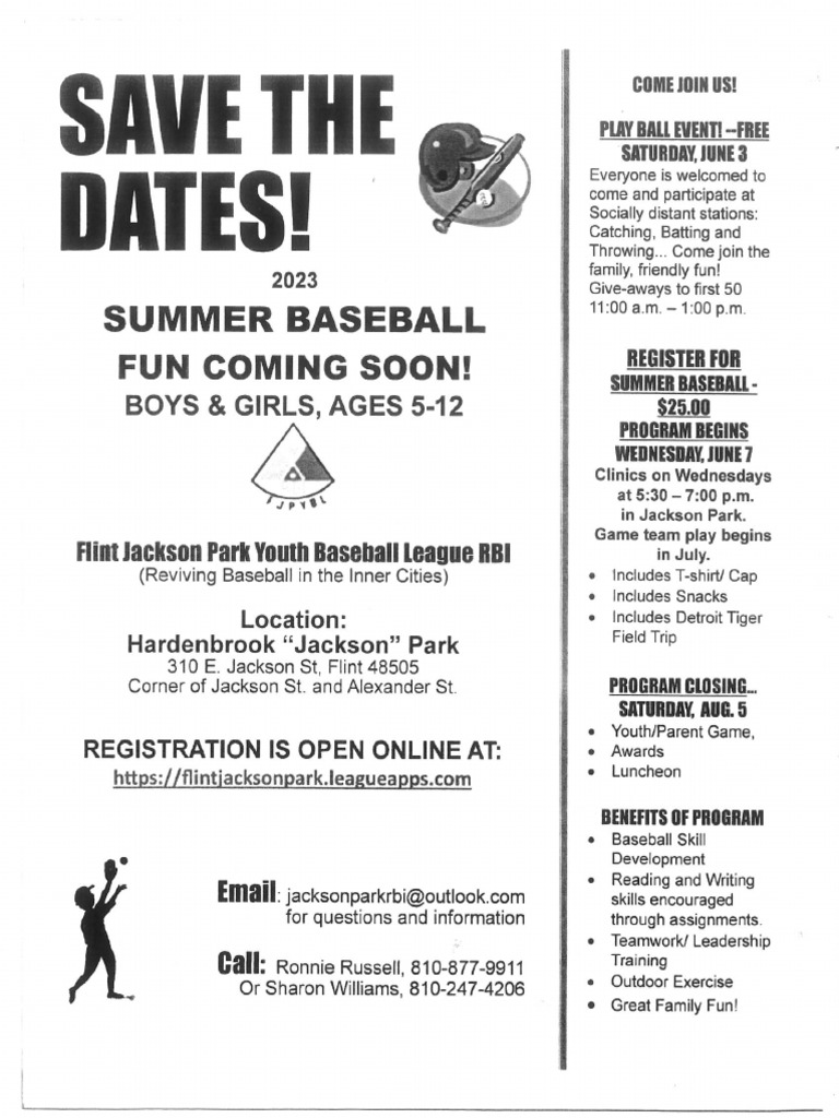 Flint Baseball 2023 PDF