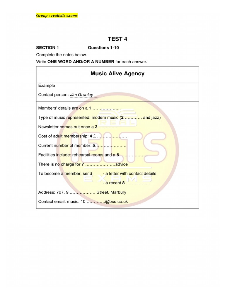 Test 4 | PDF