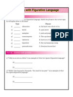 Figurative Language Practice Worksheet