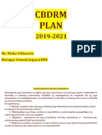 CBDRRM Plan for Barangay USMAD Summarizes Key Risks