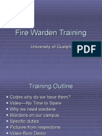 New-Fire Warden System