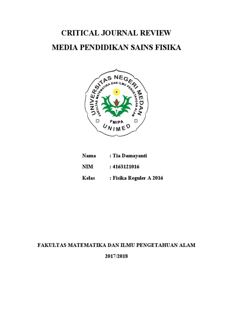 Critical Journal Review PDF