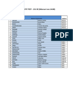 SUBIECTE TEST 131 SE