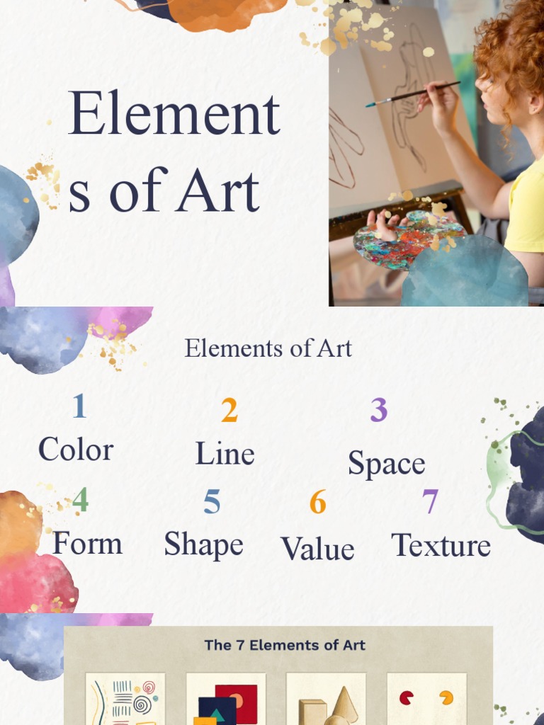 Elements of Art PDF Composition (Visual Arts) Color