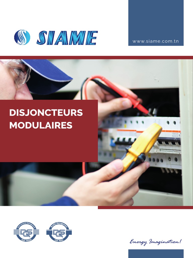 Disjoncteurs SIAME : Catalogue et Prix | PDF | Électrotechnique ...