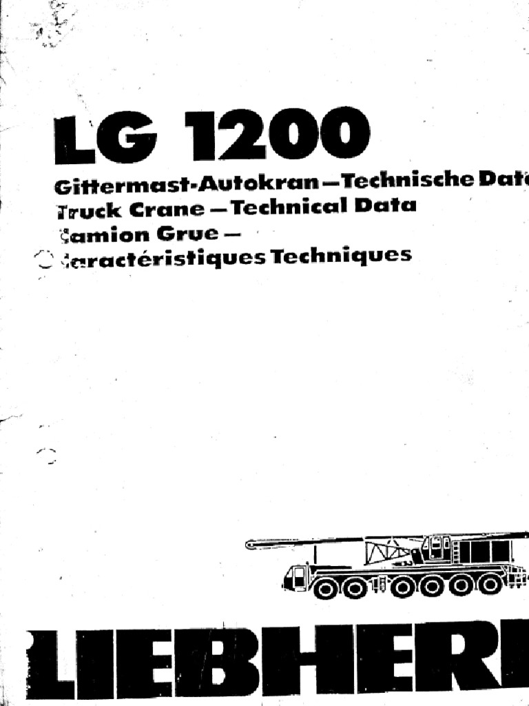 liebherrLG1200loadchart LONG BOOM PDF