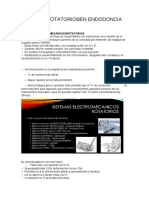 Sistemas Rotatorios en Endodoncia