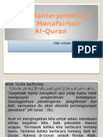 Cara Menterjemahkan Al-Quran.pptx