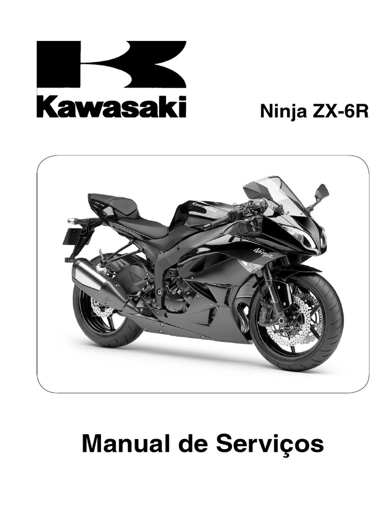 Ninja ZX-6R 2012 PDF | PDF | Motores | Óleo de motor
