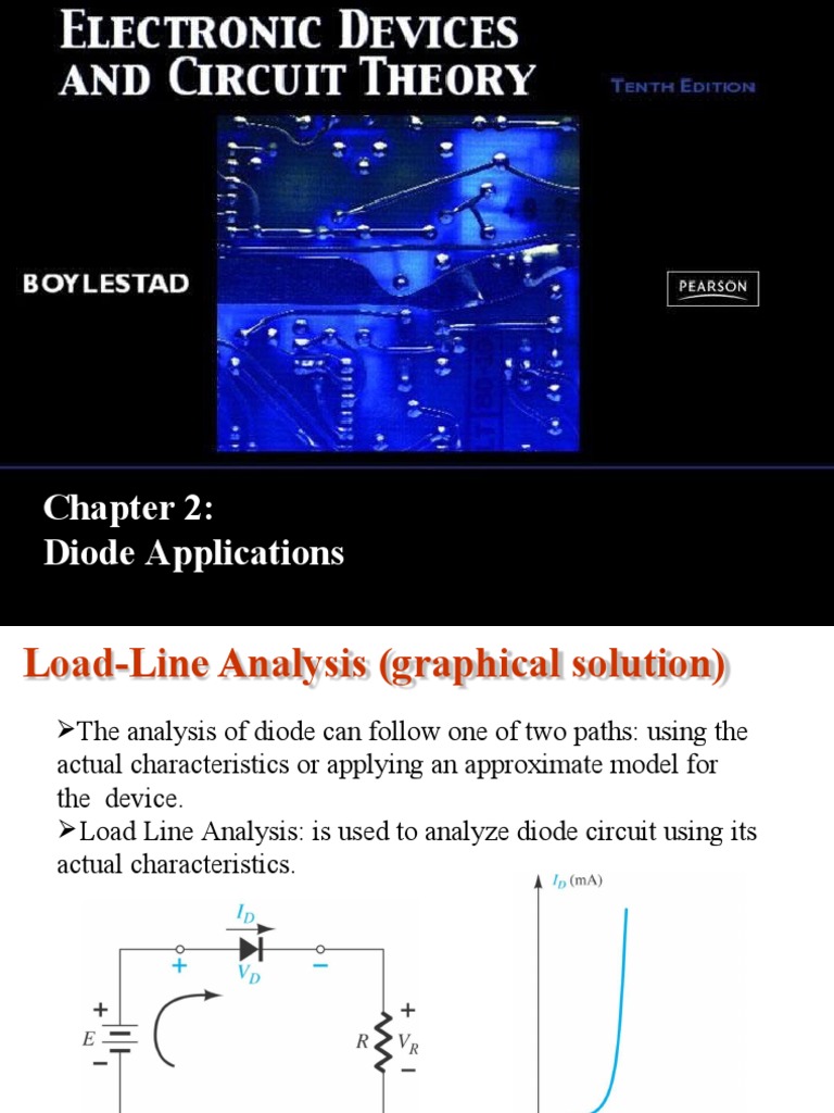 Chapter2 Diode Applications1 PDF Network Analysis (Electrical