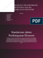 Standarisasi Dan Transformasi Struktural Dalam Pengembangan Ekonomi