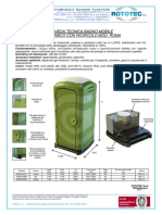 Scheda Tecnica Bagno Chimico Modello ROMA PDF