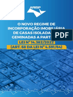 Cartilha Sobre o Novo Regime de Incorporação Imobiliária