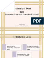 Triangulasi Data