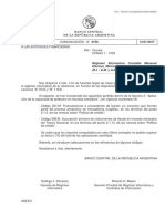 Régimen Informativo Contable Mensual. Efectivo Mínimo y Aplicación de Recursos (R.I. - E.M. y A.R.) - Modificaciones