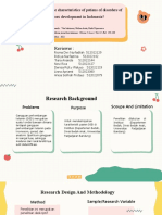 How Are The Characteristics of Patiens of Disorders of Sex Development in Indonesia?