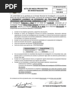 Acta de Inicio Firmada Proyecto Motivación ELVIRA CRESPO