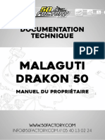 Malaguti DRAKON 50 Manuel Du Propriétaire PDF