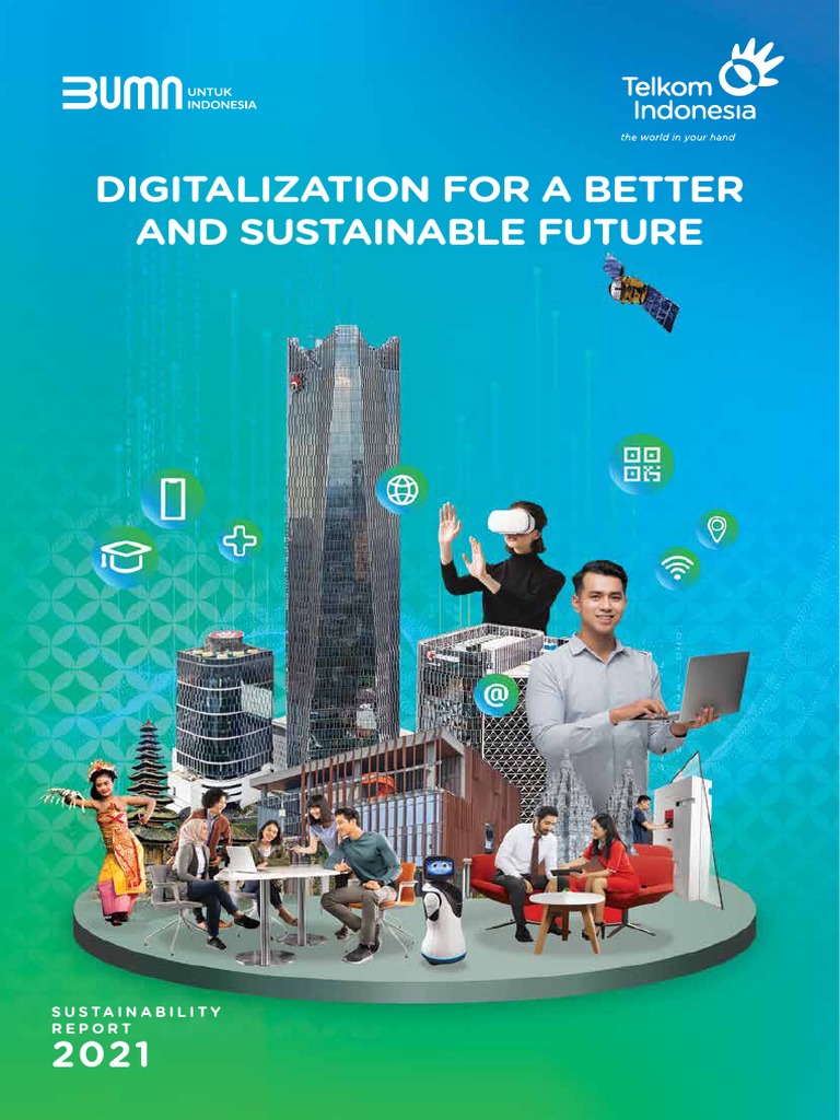 Sustainability Report Telkom 2021 Pdf Pdf Sustainability Economies