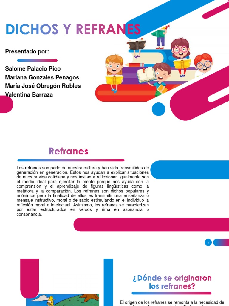Dichos y Refranes | PDF