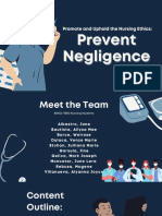 Promote Patient Safety by Preventing Nursing Negligence