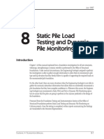 ch.8 Static Pile Load Testing & Dynamic Pile Monitoring